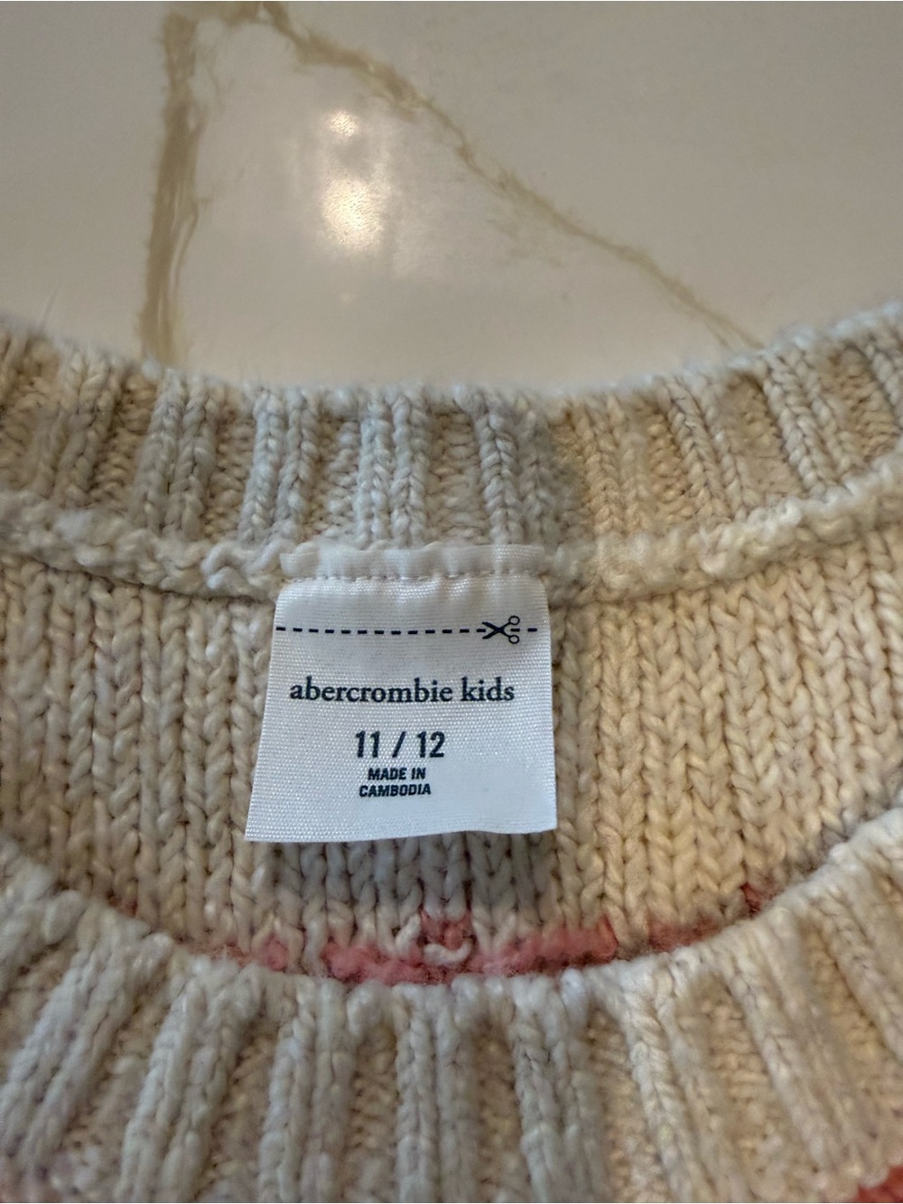 Abercrombie Kids Fair Isle Sweater – Size 11/12 - Picture 6 of 8